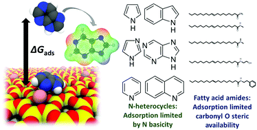 Graphical abstract: Physisorption of bio oil nitrogen compounds onto montmorillonite