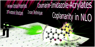 Graphical abstract: Effect of the substituents of new coumarin-imidazo[1,2-a]heterocyclic-3-acrylate derivatives on nonlinear optical properties: a combined experimental-theoretical approach