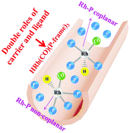 Graphical abstract: Insight into the dual action mechanism of 3V-PPh3 polymers as carriers and ligands in the Rh/3V-PPh3 heterogeneous catalytic hydroformylation of ethylene to propionaldehyde