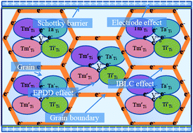 Graphical abstract: Giant dielectric response and relaxation behavior in (Tm + Ta) co-doped TiO2 ceramics