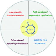 Graphical abstract: Recent advances in catalytic synthesis of medium-ring lactones and their derivatives