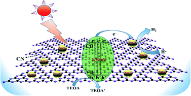 Graphical abstract: The in situ photodeposition fabrication of a NixCoy/g-C3N4 photocatalyst for efficient catalytic hydrogen generation