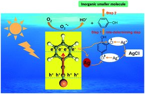 Graphical abstract: Promotion effect of free Ag+ ions on photocatalytic dechlorination processes