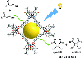 Graphical abstract: Coordination-driven self-assembly of anthraquinone-based metal–organic cages for photocatalytic selective [2 + 2] cycloaddition