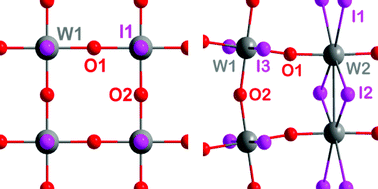 Graphical abstract: W2O3I4 and WO2I2: metallic phases in the chemical transport reaction of tungsten