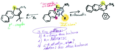 Graphical abstract: Key factors in the synthesis of polycyclic iridaaromatics via the methoxyalkenylcarbene pathway