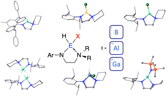 Graphical abstract: Synthesis, characterization, and reactivity of group 13 hydride complexes based on amido-amine ligands