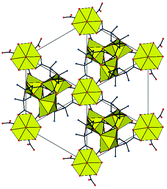 Graphical abstract: A chiral uranyl-Kemp's tricarboxylate cubic framework: structure-directing effect of counterions with three-fold rotational symmetry