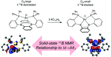 Graphical abstract: Solid-state 11B NMR studies of coinage metal complexes containing a phosphine substituted diboraanthracene ligand