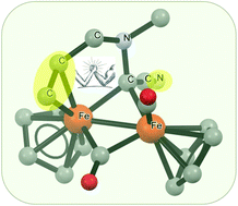 Graphical abstract: Cyanide–alkene competition in a diiron complex and isolation of a multisite (cyano)alkylidene–alkene species
