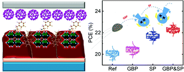 Graphical abstract: Two birds with one stone: dual grain-boundary and interface passivation enables >22% efficient inverted methylammonium-free perovskite solar cells