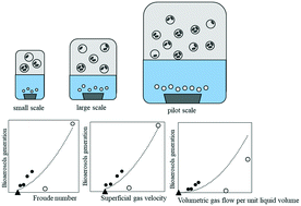 Graphical abstract: The effect of mixing and free-floating carrier media on bioaerosol release from wastewater: a multiscale investigation with Bacillus globigii
