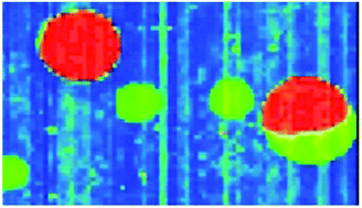 Graphical abstract: Electrochemical characterization of individual oil micro-droplets by high-frequency nanocapacitor array imaging