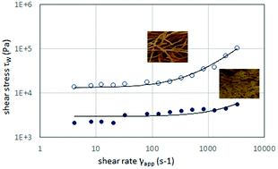 Graphical abstract: Variations of the viscous properties of a sponge cake artificial bolus with some physiological parameters