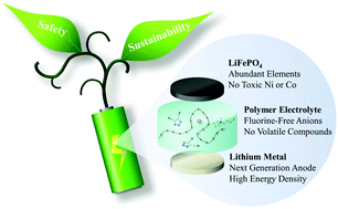 Graphical abstract: Beyond fluorine: sustainable ternary polymer electrolytes for lithium batteries
