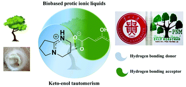 Graphical abstract: Co-dissolution of cellulose and silk fibroin in levulinic acid-derived protic ionic liquids for composited membrane and fiber preparation