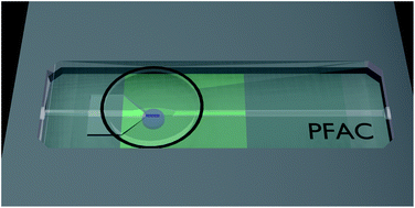 Graphical abstract: Parallel flow ablation cell for short signal duration in LA-ICP-TOFMS element imaging