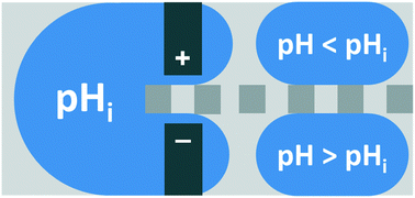 Graphical abstract: Electrochemical pH regulation in droplet microfluidics