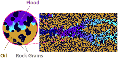 Graphical abstract: Wettability effect on oil recovery using rock-structured microfluidics