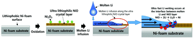 Graphical abstract: An ultra-lithiophilic oxidation layer in a Ni-foam-based anode for lithium metal batteries