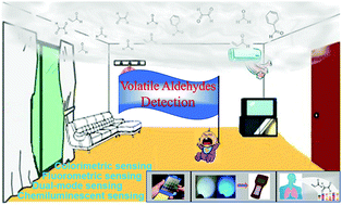 Graphical abstract: Optical chemosensors for the gas phase detection of aldehydes: mechanism, material design, and application