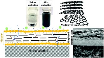 Graphical abstract: Feasibility of graphene–polymer composite membranes for forward osmosis applications