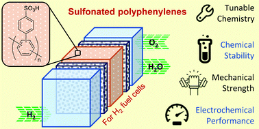 Graphical abstract: On the evolution of sulfonated polyphenylenes as proton exchange membranes for fuel cells
