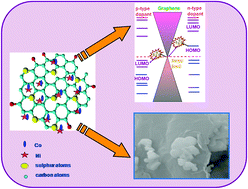 Graphical abstract: NiCo2O4 nanoparticles inlaid on sulphur and nitrogen doped and co-doped rGO sheets as efficient electrocatalysts for the oxygen evolution and methanol oxidation reactions
