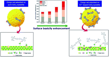 Graphical abstract: Surface basicity mediated rapid and selective adsorptive removal of Congo red over nanocrystalline mesoporous CeO2