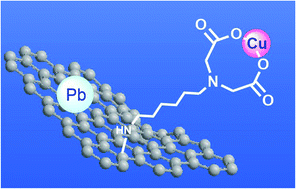 Graphical abstract: Grafting chelating groups on 2D carbon for selective heavy metal adsorption