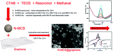 Graphical abstract: Electrochemical sensor for rutin detection based on N-doped mesoporous carbon nanospheres and graphene