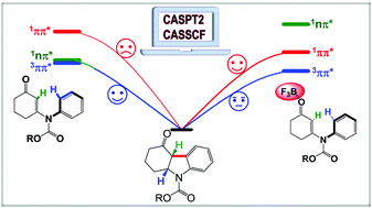 Graphical abstract: Tunable photochemical 6π heterocyclization reactions mediated by a boron Lewis acid
