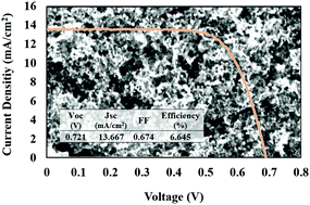 Graphical abstract: Synergetic effect of a polymer and metalloid composite on the electrocatalytic improvement of dye-sensitized solar cells