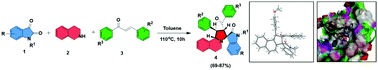 Graphical abstract: Design, synthesis via a one-pot approach and molecular docking studies of novel pyrrolo[2,1-a]isoquinoline derivatives