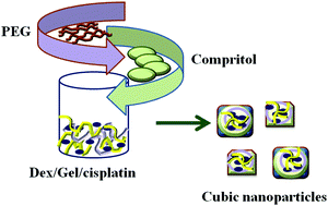 Graphical abstract: Cisplatin encapsulated nanoparticles from polymer blends for anti-cancer drug delivery