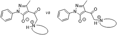 Graphical abstract: Acylpyrazolones possessing a heterocyclic moiety in the acyl fragment: intramolecular vs. intermolecular zwitterionic structures