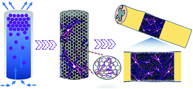 Graphical abstract: Ordered inverse-opal scaffold based on bionic transpiration to create a biomimetic spine