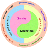 Graphical abstract: Chiral magnetic hybrid materials constructed from macromolecules and their chiral applications
