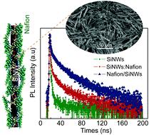 Graphical abstract: Solution processable in situ passivated silicon nanowires