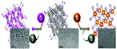 Graphical abstract: Colloidal Zn3X2 (X = P, As) quantum dots with metal salts and their transformation into (InyZn1−y)3X2via cation-exchange reactions