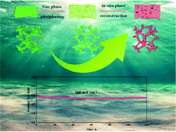 Graphical abstract: Inserting ultrafine NiO nanoparticles into amorphous NiP sheets by in situ phase reconstruction for high-stability of the HER catalysts