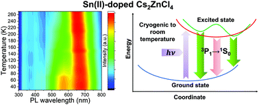 Graphical abstract: Self-trapped exciton emission in an Sn(ii)-doped all-inorganic zero-dimensional zinc halide perovskite variant