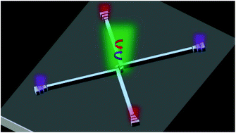 Graphical abstract: High-directionality spin-selective routing of photons in plasmonic nanocircuits