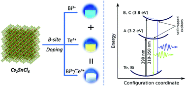 Graphical abstract: White light emission from lead-free mixed-cation doped Cs2SnCl6 nanocrystals