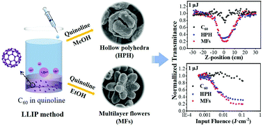 Graphical abstract: Fullerene superlattices containing charge transfer complexes for an improved nonlinear optical performance