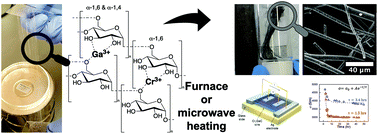 Graphical abstract: The synthesis and electrical transport properties of carbon/Cr2GaC MAX phase composite microwires