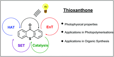 Graphical abstract: Thioxanthone: a powerful photocatalyst for organic reactions