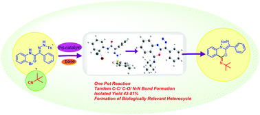 Graphical abstract: A Pd-catalyzed one-pot cascade consisting of C–C/C–O/N–N bond formation to access benzoxazine fused 1,2,3-triazoles