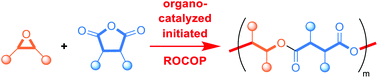 Graphical abstract: Organo-catalyzed/initiated ring opening co-polymerization of cyclic anhydrides and epoxides: an emerging story