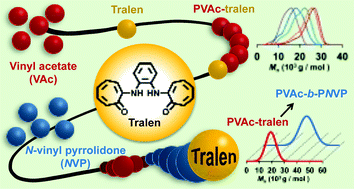 Graphical abstract: Reversible-deactivation radical polymerization of vinyl acetate mediated by tralen, an organomediator